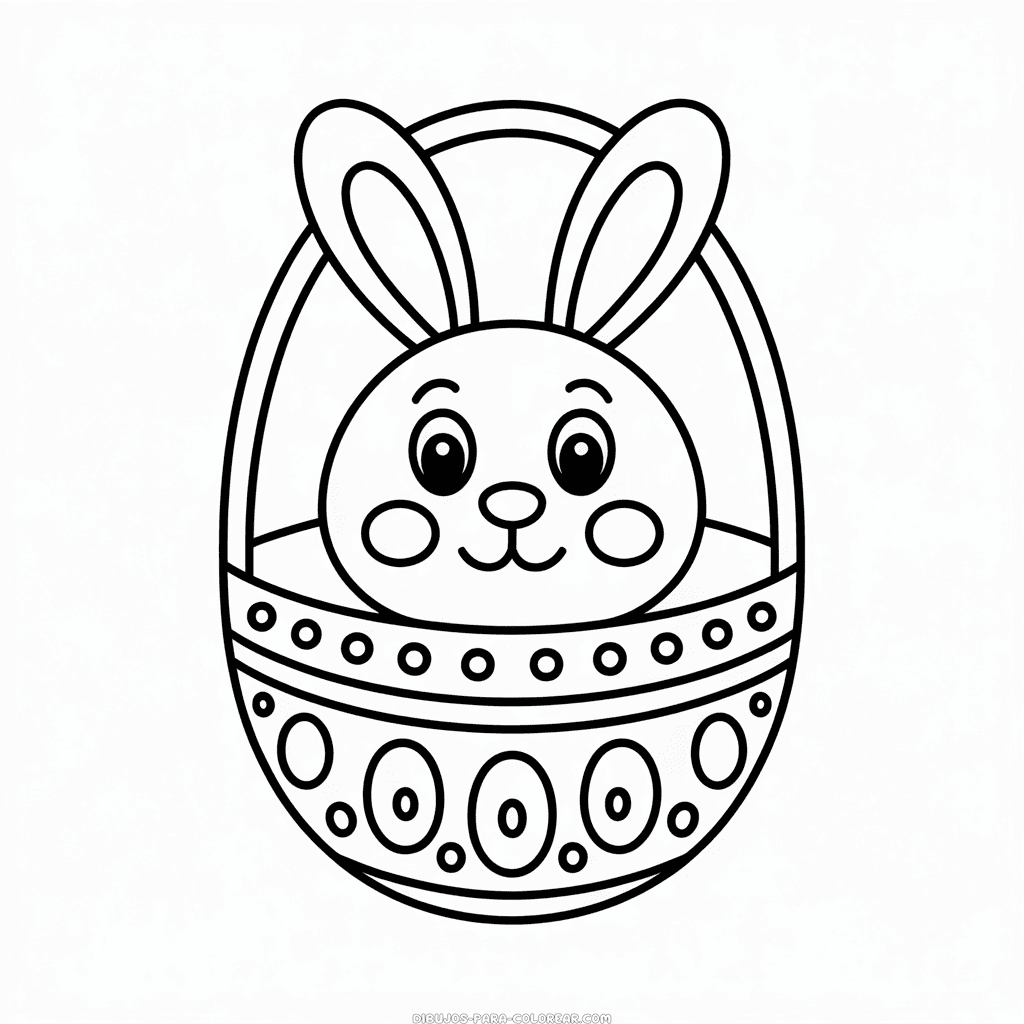 Dibujo de Lindo Pascua para colorear