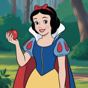 Dibujos de Blanca Nieves para Colorear