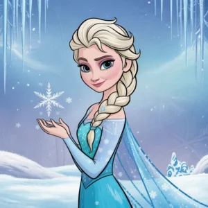 Dibujos de Elsa para Colorear