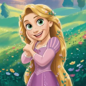 Dibujos de Rapunzel para Colorear